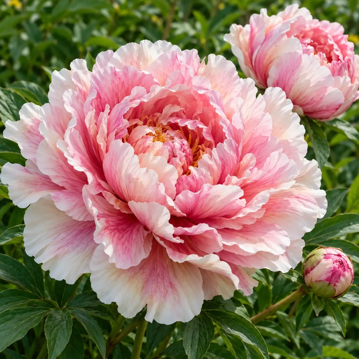 Півонія «Яблунька» (Apple Blossom)